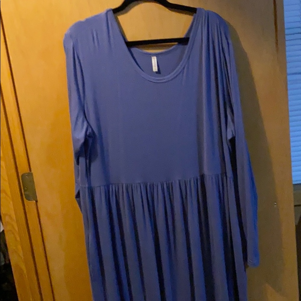 Solid 3x dress
